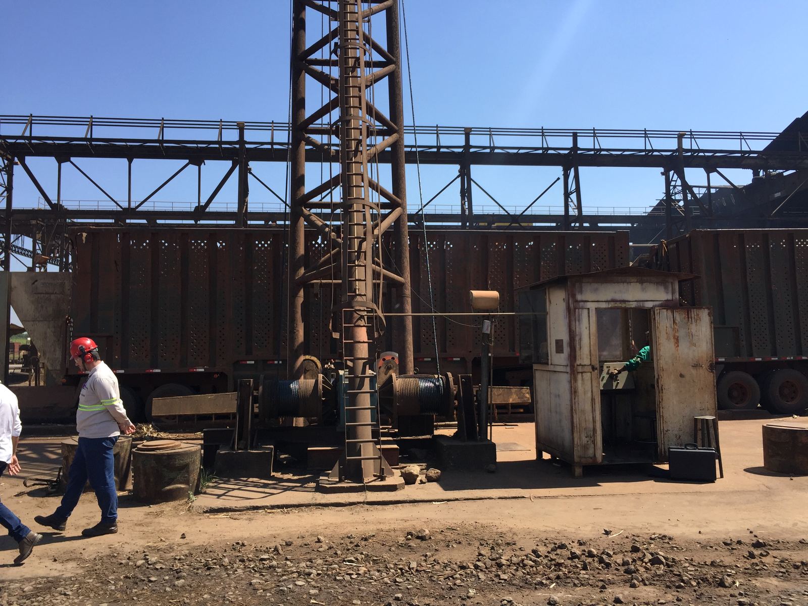 Pátio industrial, Inspeção de segurança